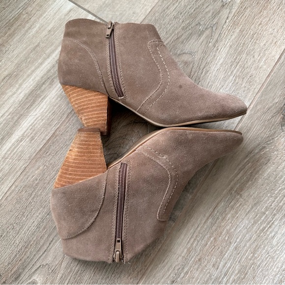 Suede Booties - Picture 3 of 8